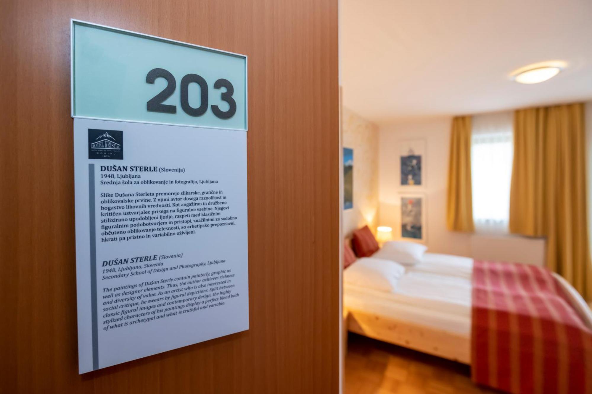 Art Hotel Kristal Bohinj Eksteriør billede